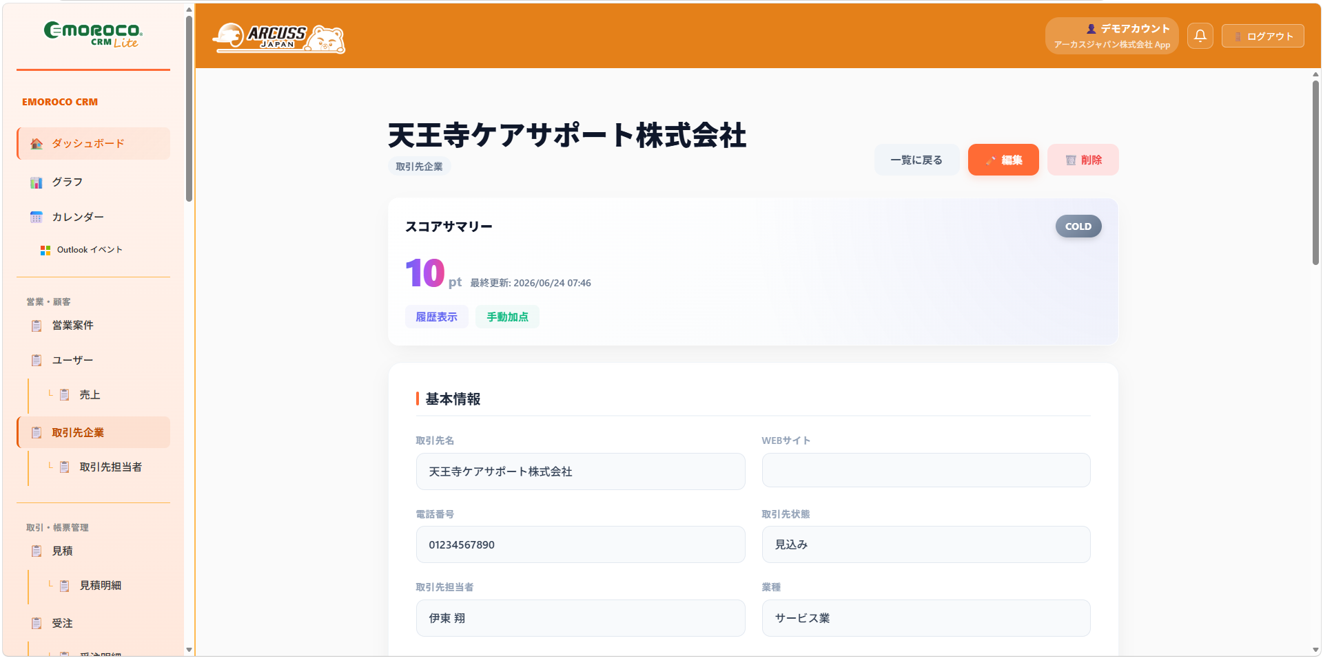 顧客スコアリング